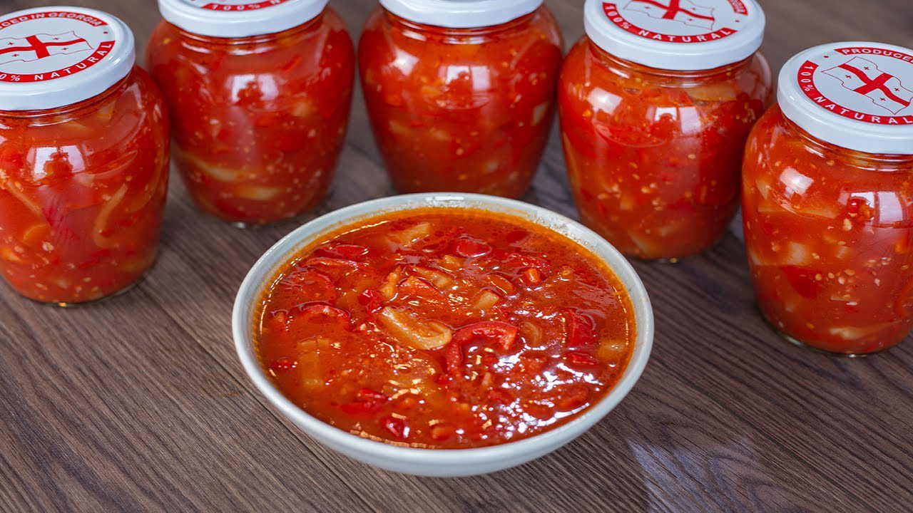 Рецепт зимового салату лечо