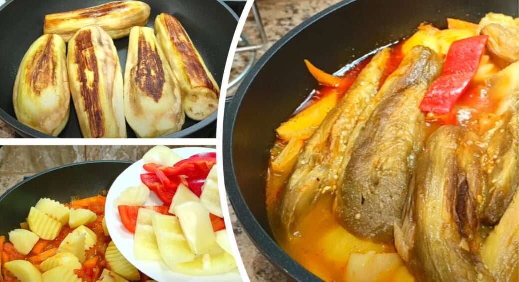 Цей рецепт баклажанів з Вірменії в сім’ї готую тільки я: 1 кг “синіх” + 4 томати і трохи любові 