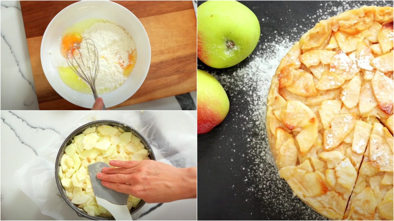 Кулінарка дала рецепт смачного пирога, де яблук більше ніж тіста