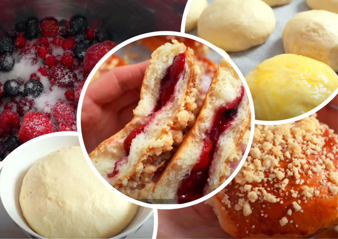 Кулінарка розповіла, як зробити ідеальне тісто для булочок із начинкою