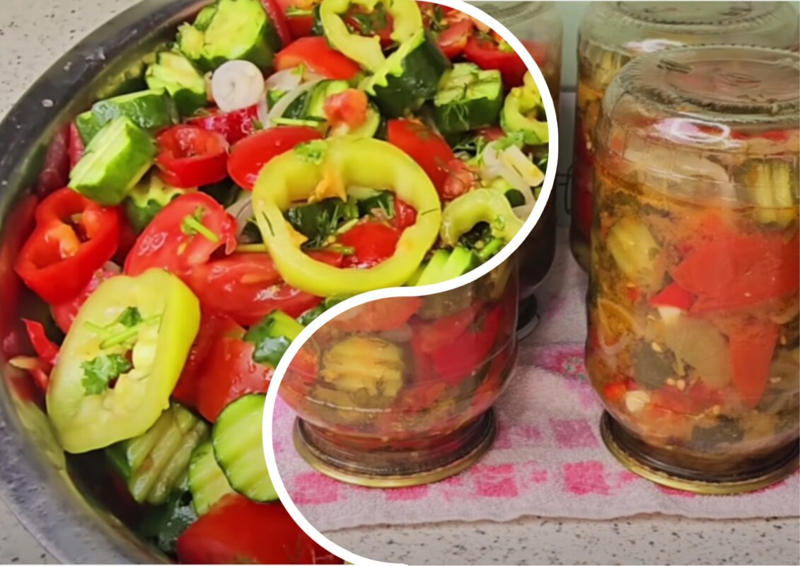 Господиня розповіла, як приготувати літній салат у банці