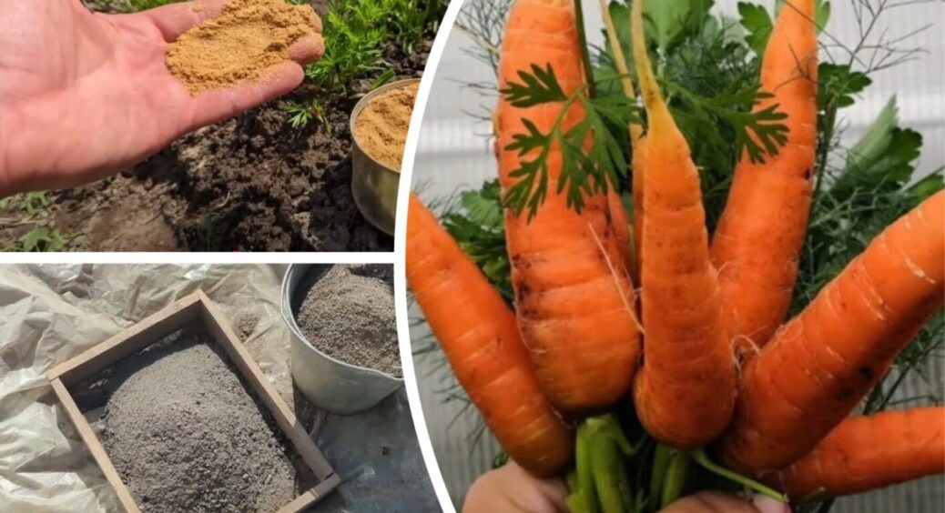 2 пригорщі цієї підкормки – і морква росте солодка, як мед: урожай “з руками відривають” 