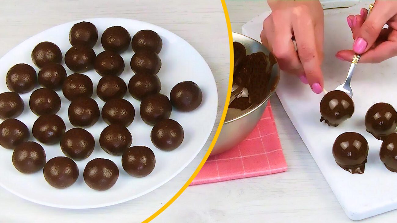 Смачні домашні шоколадні цукерки із 5 інгредієнтів