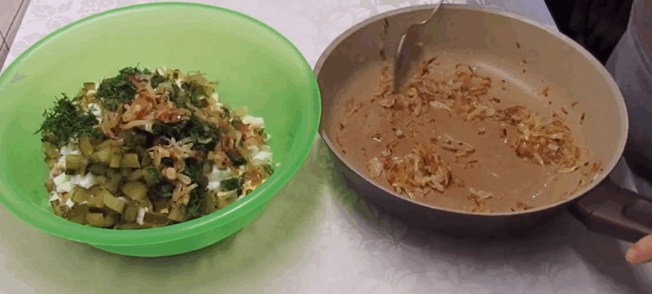 Рецепт смачного і ніжного рибного салату Золота рибка