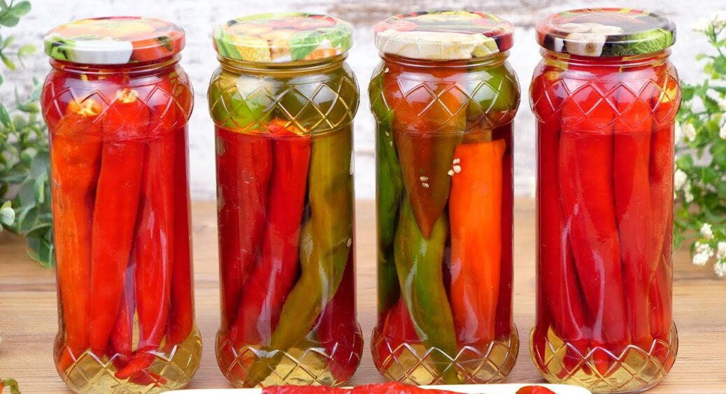 Маринований гострий перець за 24 години по-київськи: такий хрусткий, такий апетитний 
