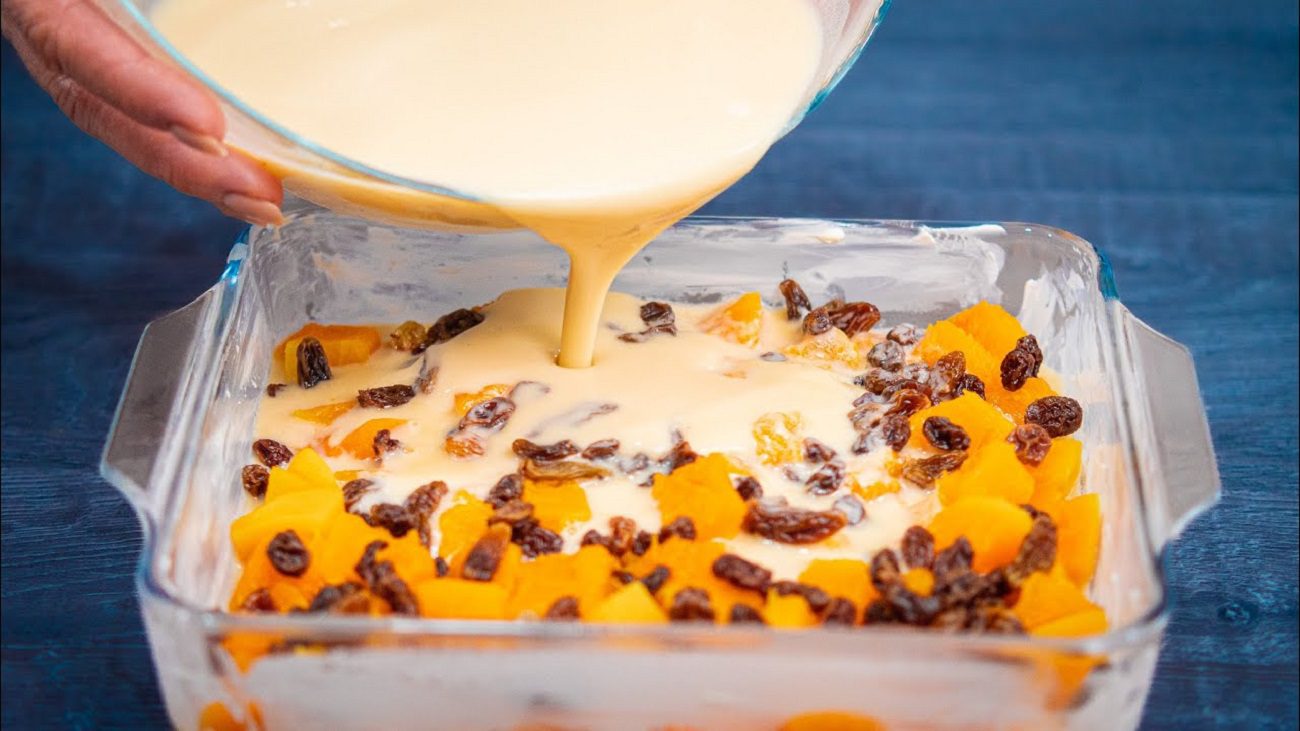 Рецепт смачного і ніжного гарбузового пирога на молоці