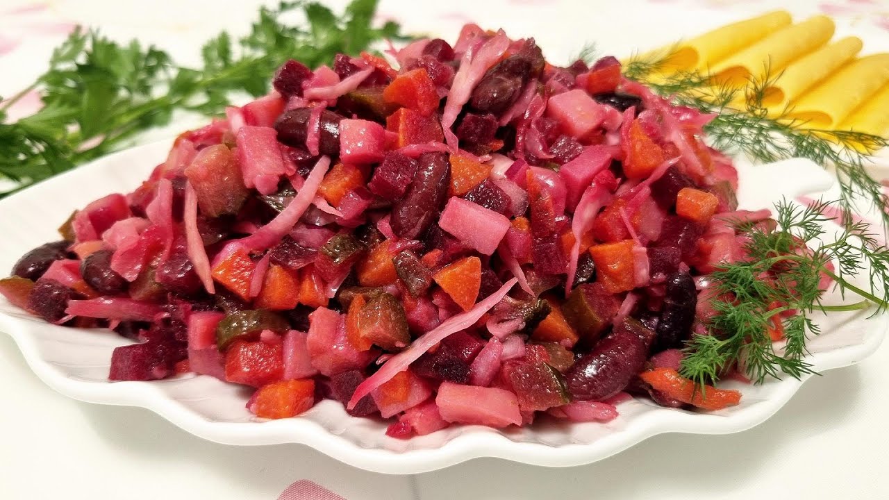 Рецепт салату вінегрет