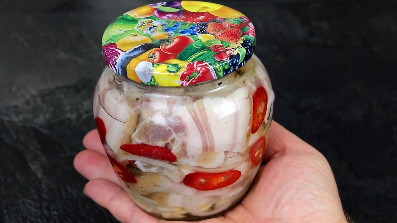 Рецепт маринованого сала Рецепт маринованого сала
