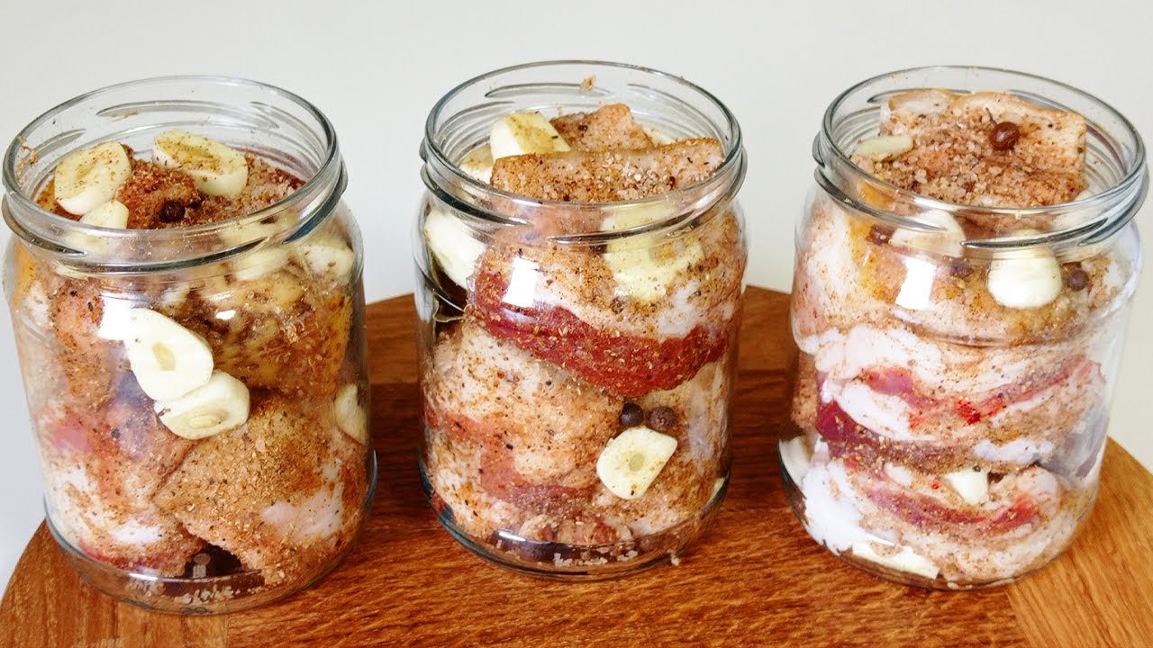 Рецепт маринованого сала Рецепт маринованого сала