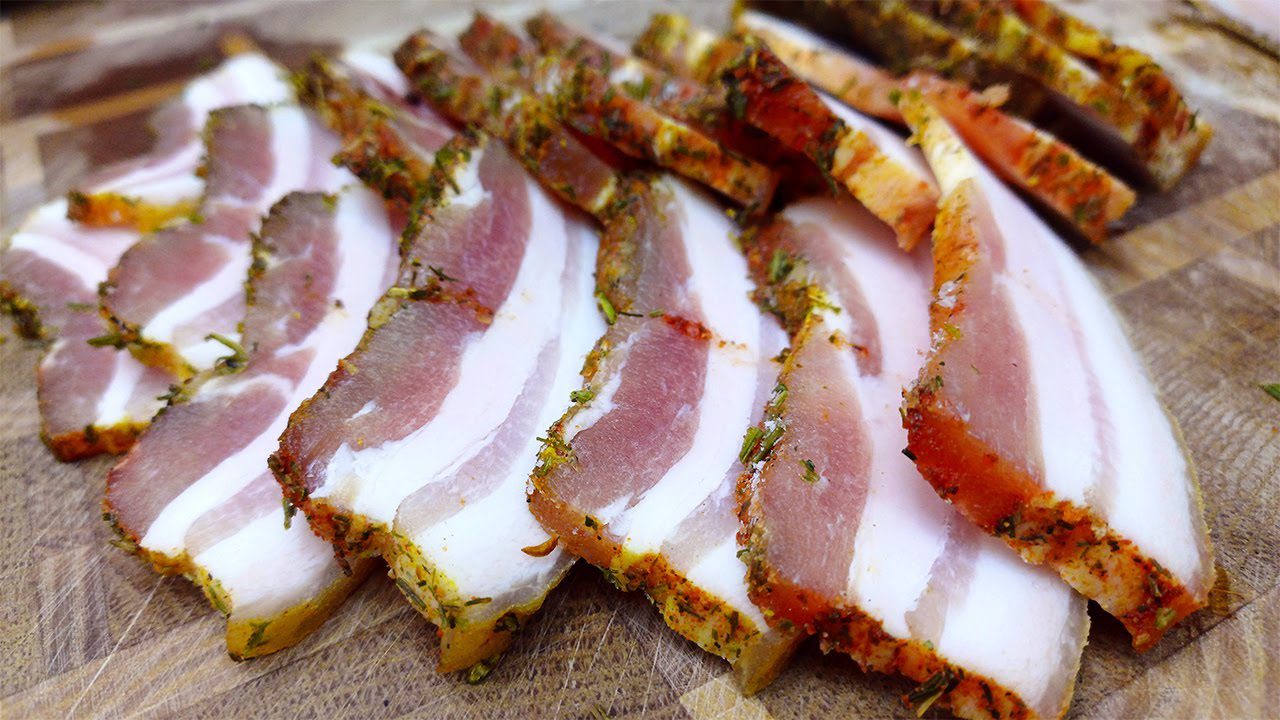 Рецепт маринованого сала