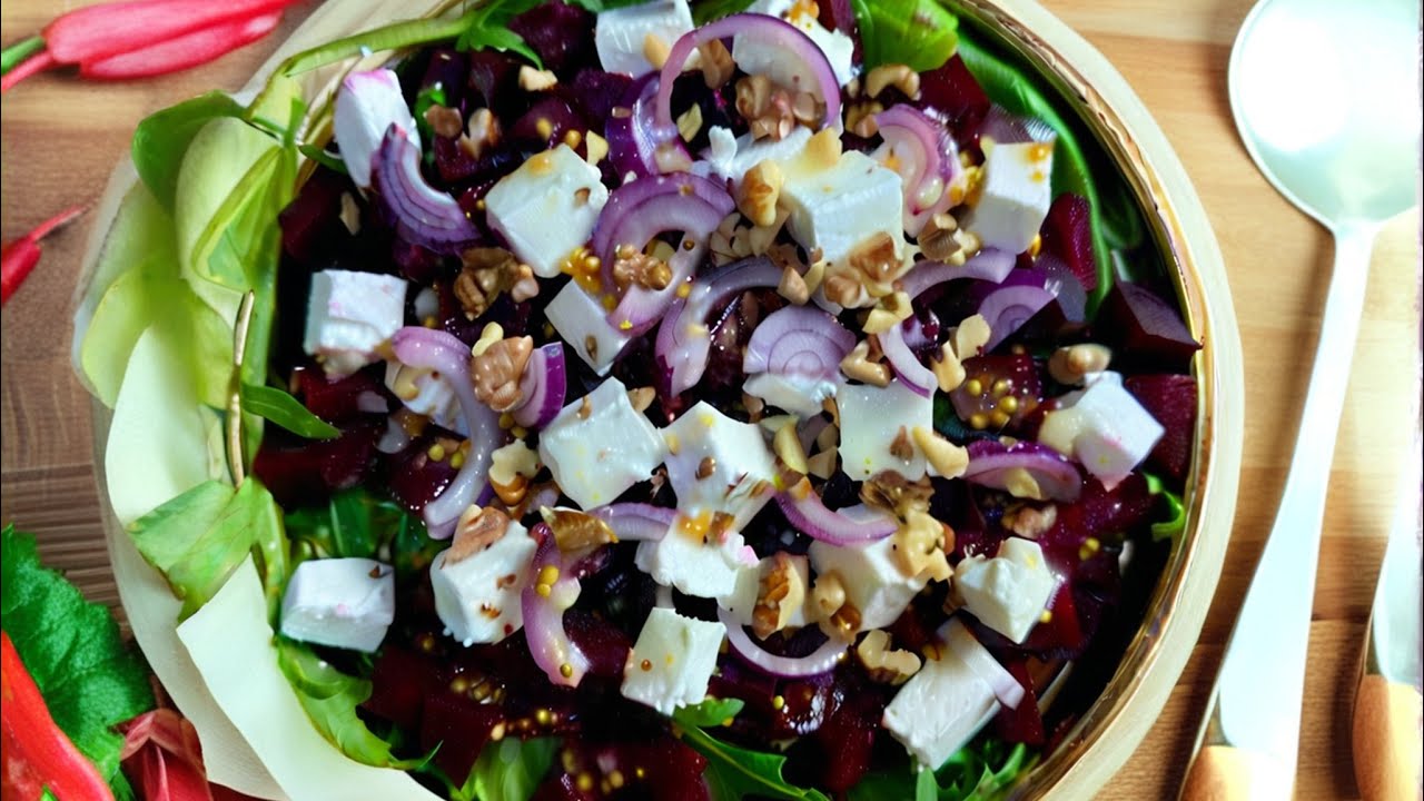 Простий рецепт салату з буряком