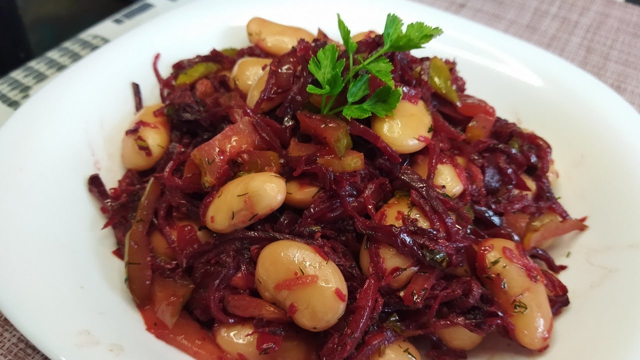 Простий рецепт салату з буряком Простий рецепт салату з буряком