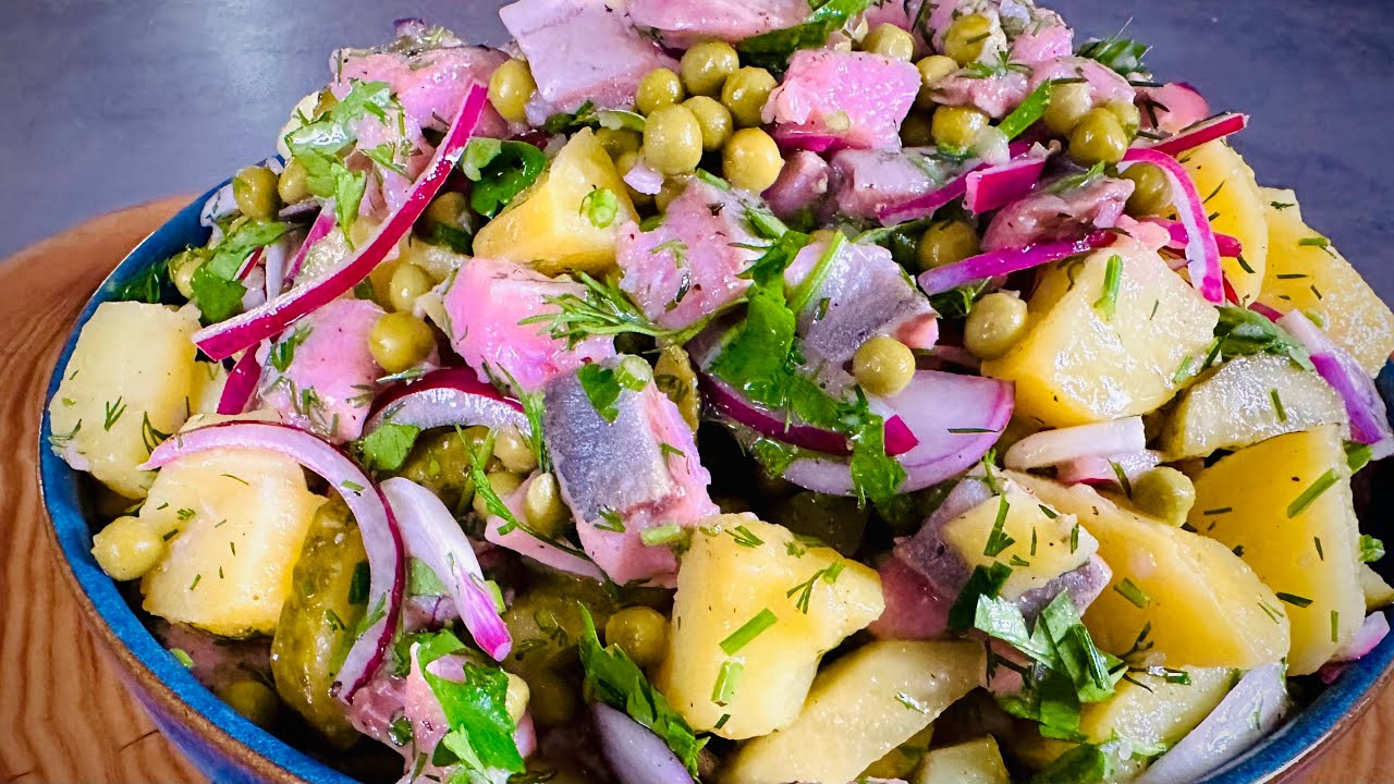 Рецепт салату з оселедцем