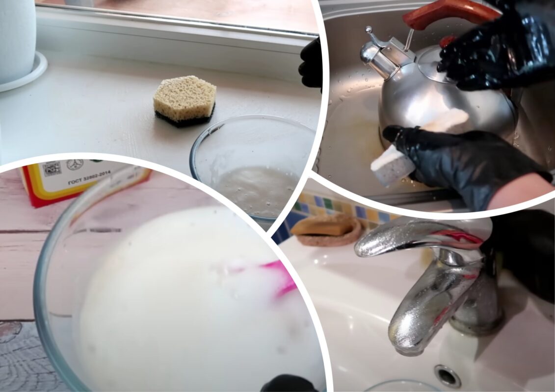 Рецепт саморобного засобу, яким можна відмити все: від чайника до унітазу