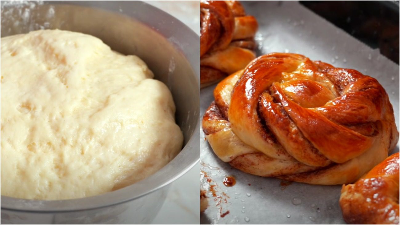 Кулінарка дала рецепт булочок по-шведськи з корицею та цукровим просоченням