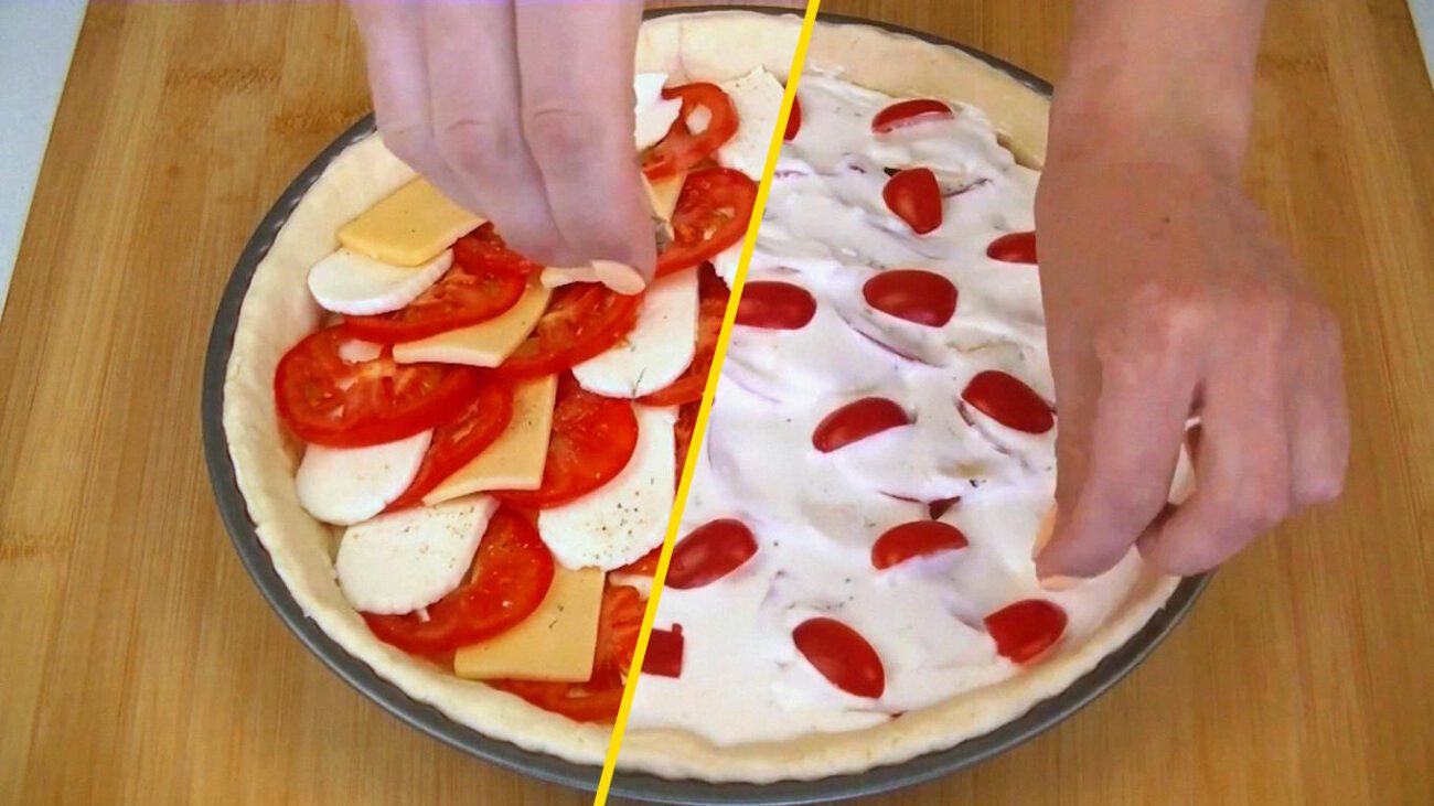 За бажанням усередину можна додати слайси курячого філе для смаку та ситності