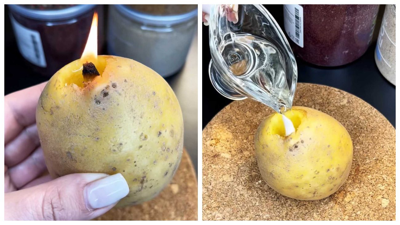 Експерти розповіли, як зробити вдома свічки з сирої картоплі й ватних дисків