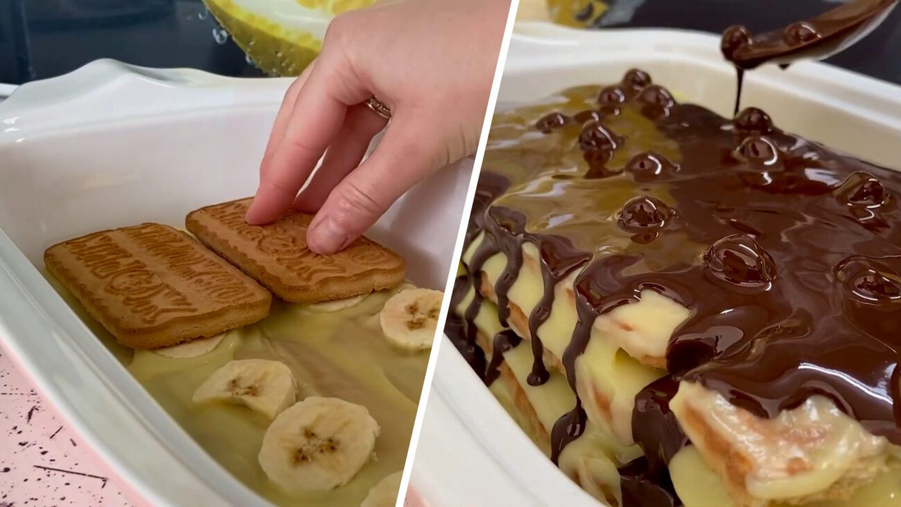 Господиня показала, як зробити дуже смачний та швидкий торт з шоколадною глазур'ю Господиня показала, як зробити дуже смачний та швидкий торт з шоколадною глазур'ю