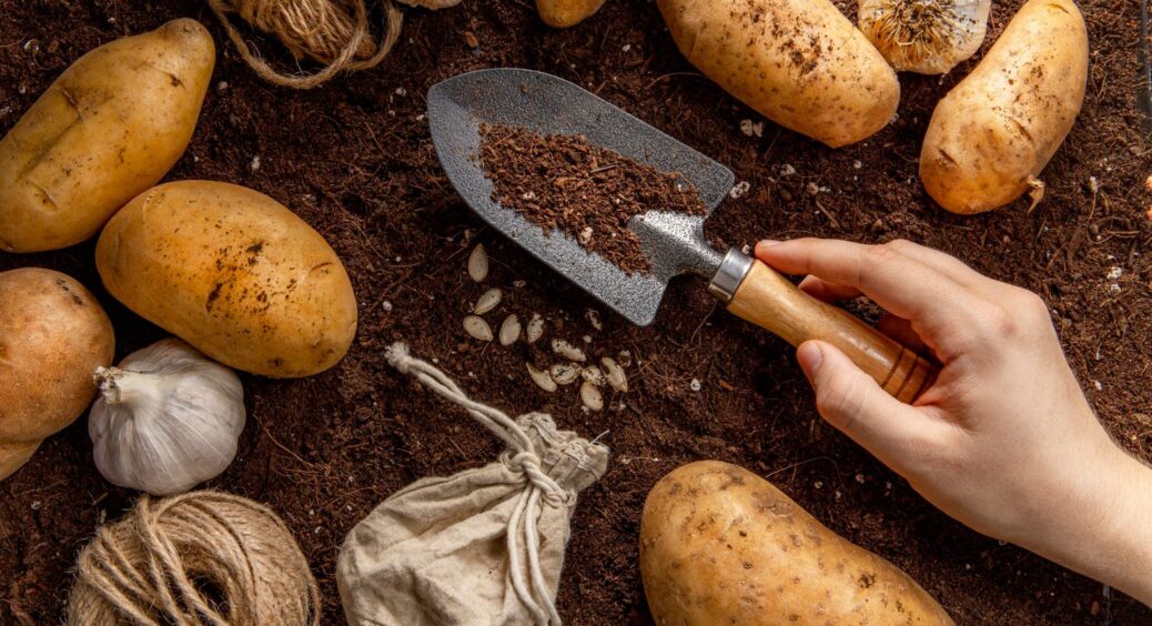 Не копаю і не перекопую: 2 хитрощі, завдяки яким картопля дає по 6 відер бульб із лунки 