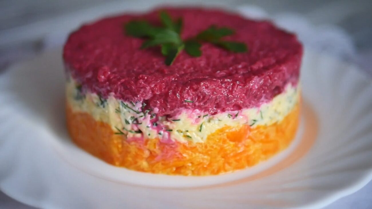 Рецепт смачного і соковитого салату з буряком