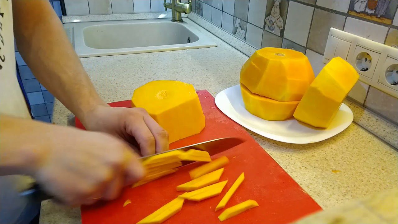 Як швидко почистити гарбуз від шкірки