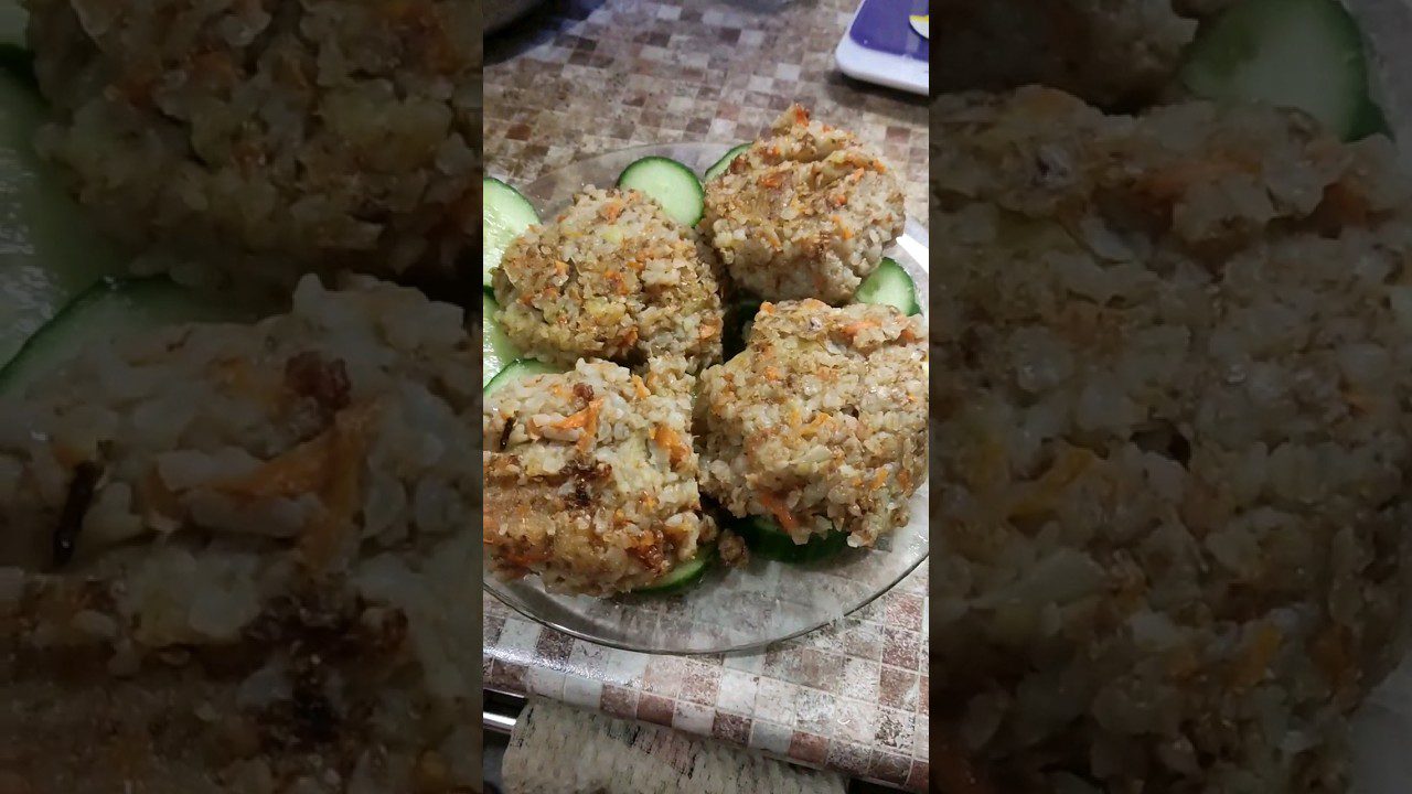 Рецепт гречаних котлет із картоплею
