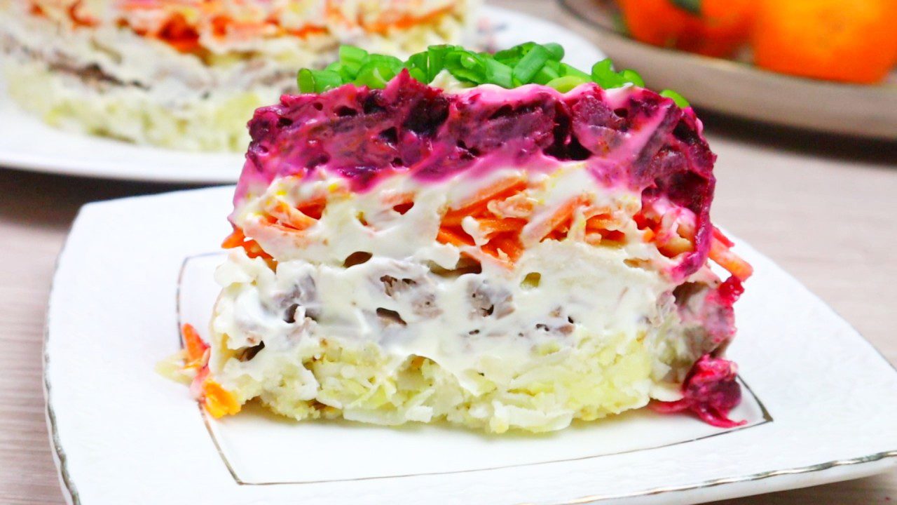 Рецепт салату Король