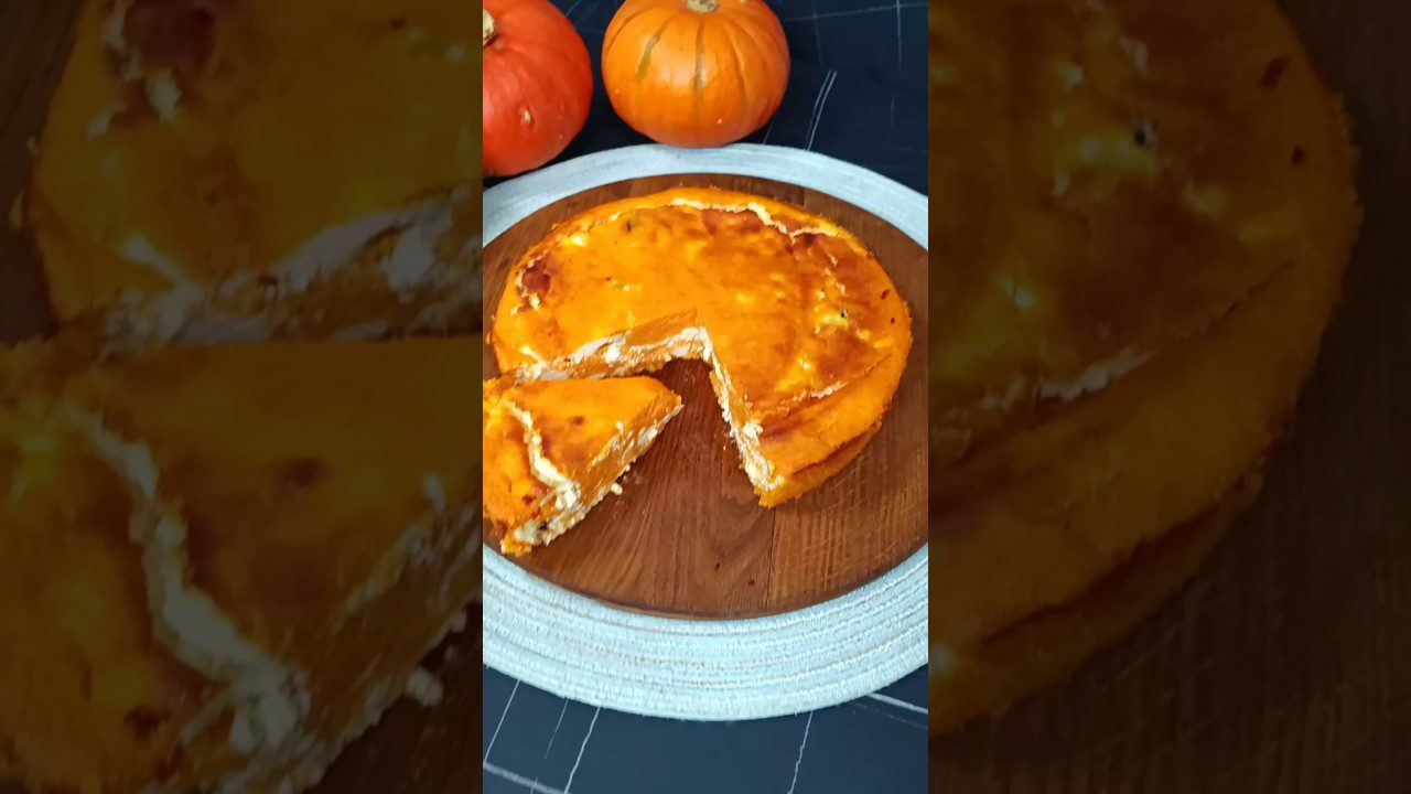 Рецепт десерту з гарбуза та кисломолочного сиру