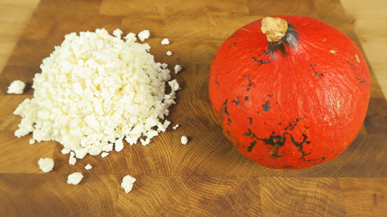 Рецепт десерту з гарбуза та кисломолочного сиру