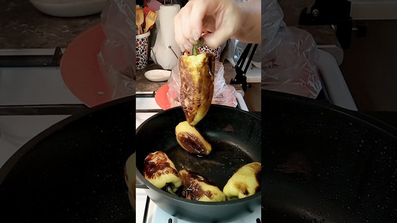 Рецепт смаженого болгарського перцю з часником