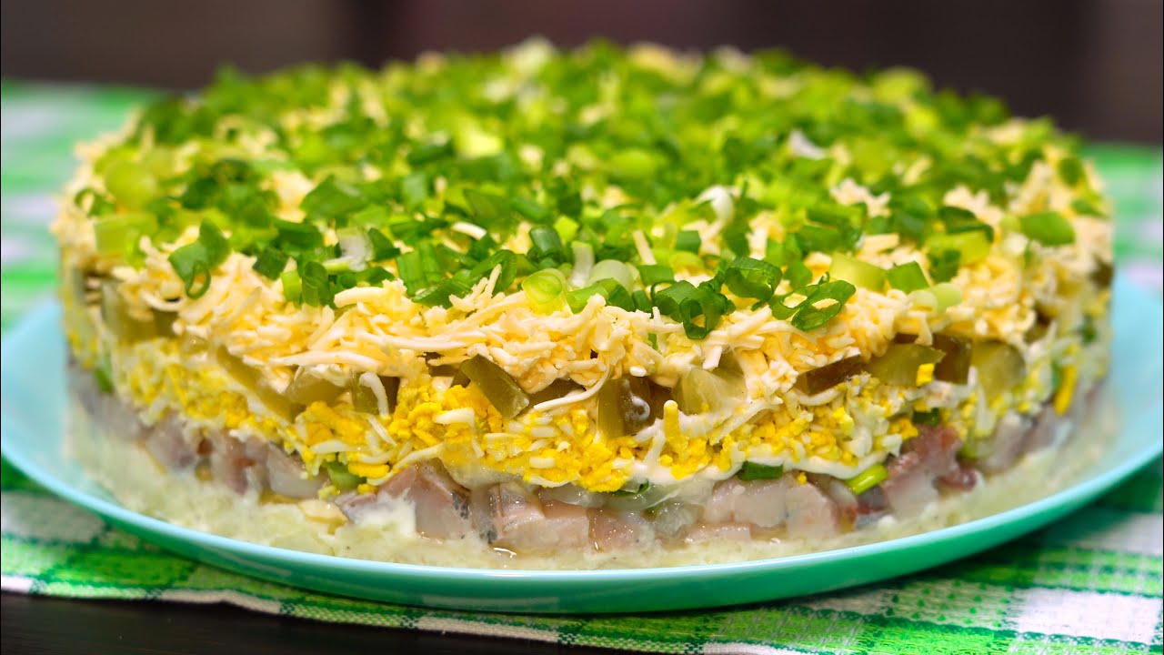 Рецепт салату Оселедець під снігом