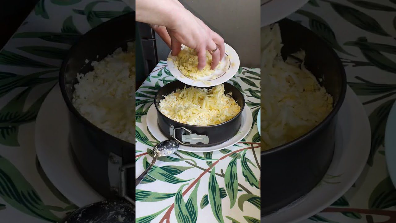 Рецепт салату Оселедець під снігом