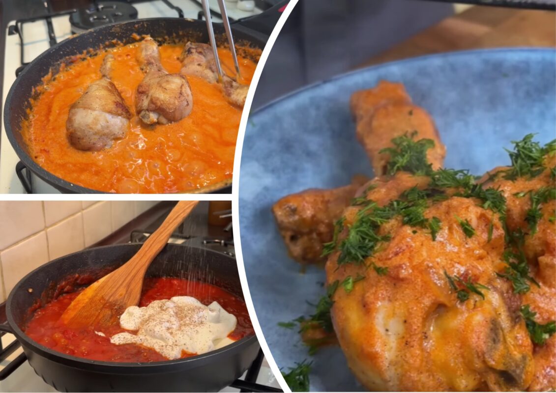 Кулінари поділилися рецептом курки по-угорськи з особливим соусом