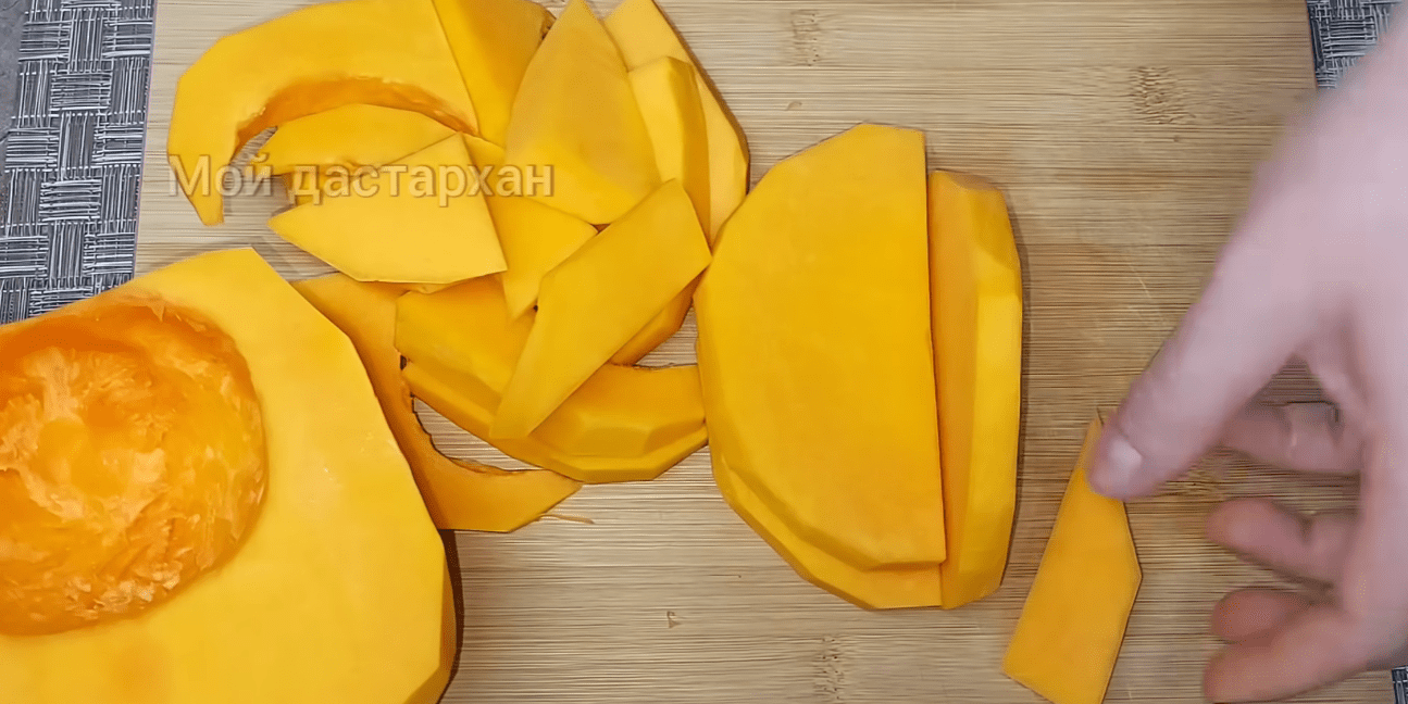 Рецепт мармеладного гарбуза по-турецьки з горіхами