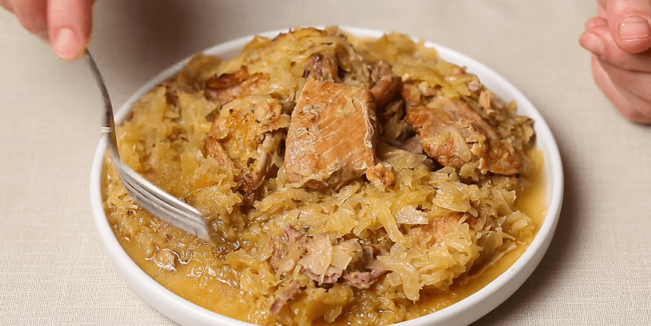 Рецепт закарпатського біґоса з кулінарного збірника 1913 року