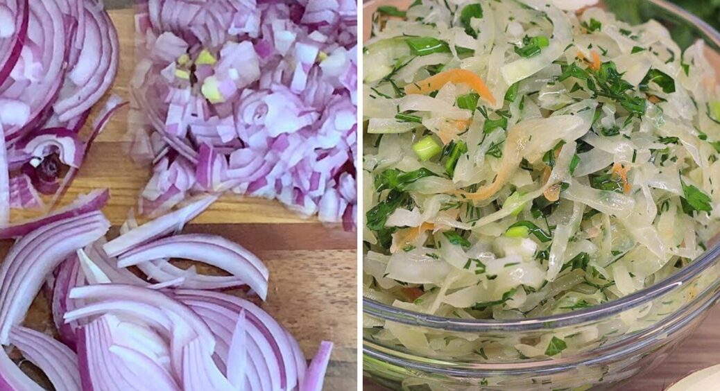 Змішую квашену капусту ось із цим – і на вечерю готовий смачний салат. Простий рецепт за 10 хвилин 