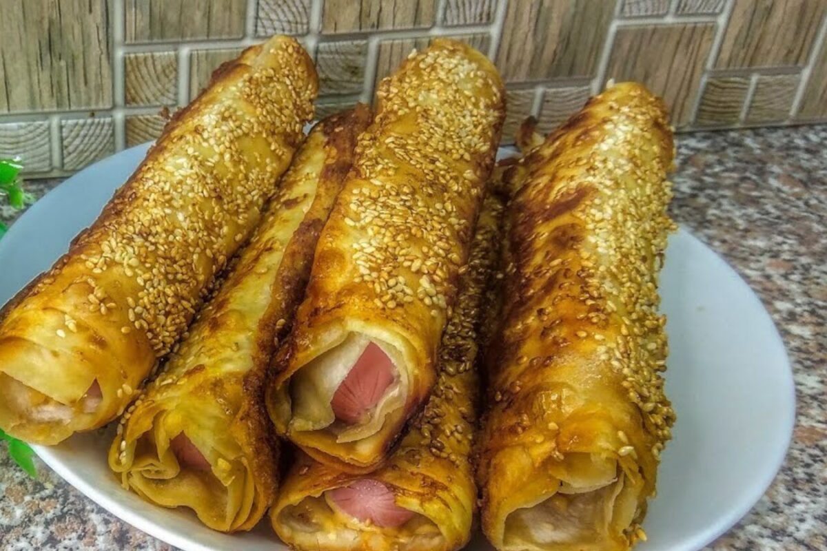 Рецепт поживної закуски з лаваша