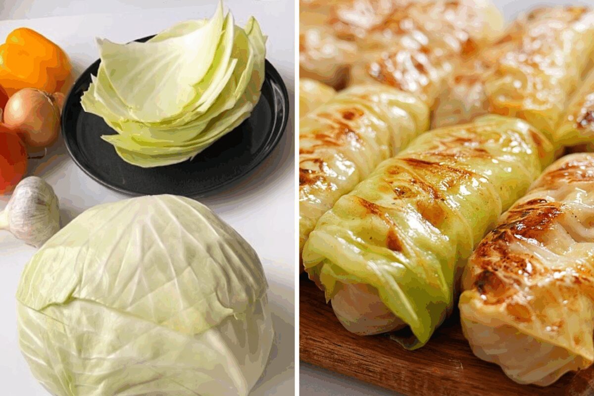 Блогерка поділилась лайфхаком, як підготувати листя з капусти на голубці