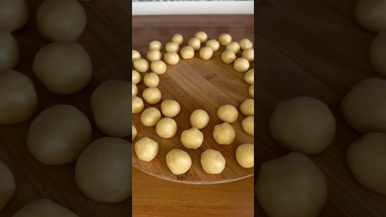 Рецепт горішків зі згущеним молоком без форми