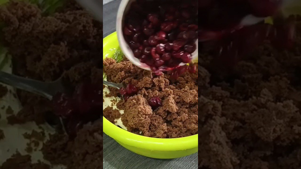 Рецепт торту Зимова вишня