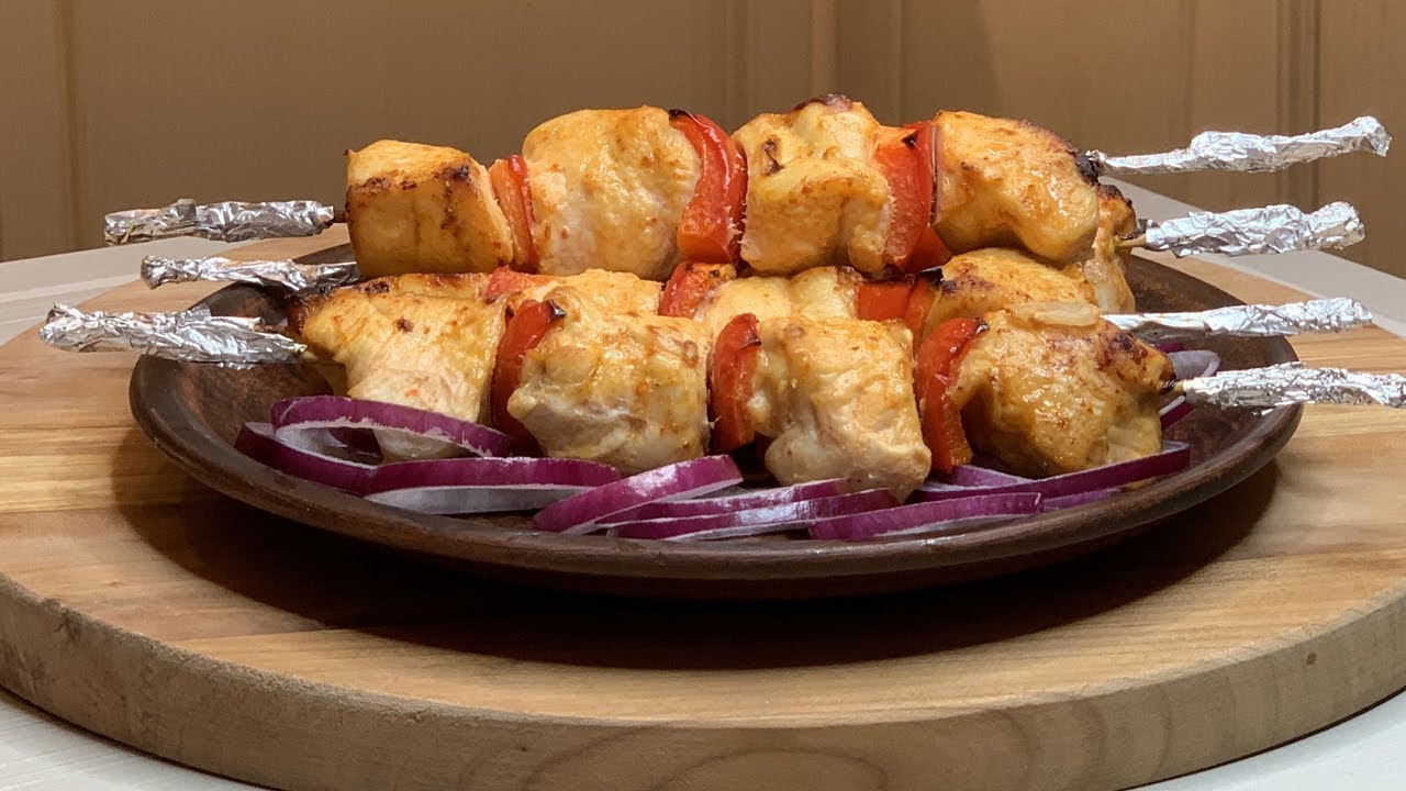 Рецепт курячих шашличків на новорічний стіл Рецепт курячих шашличків на новорічний стіл