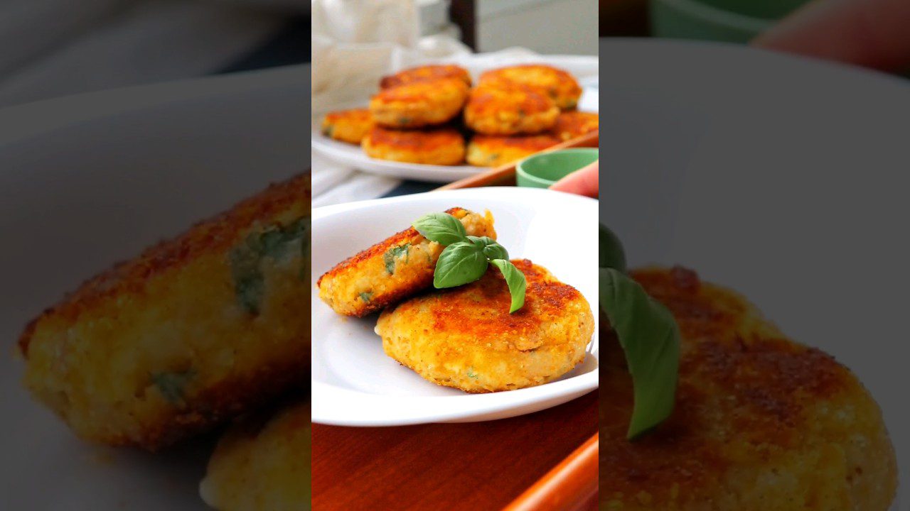 Рецепт картопляних шніцелів з начинкою із тунця