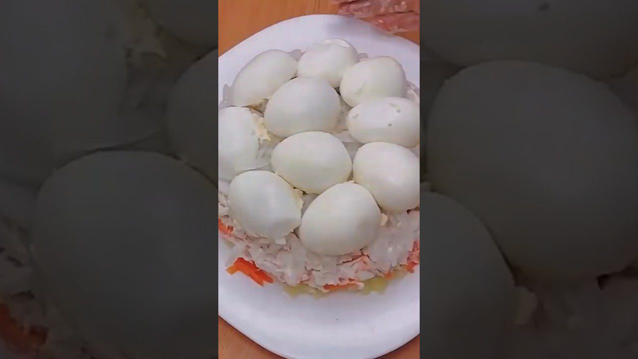 Інгредієнти для салату Сугроб