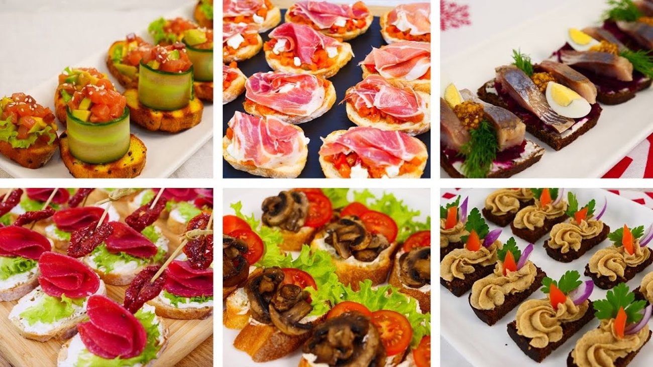 Кулінари назвали 6 видів канапок на новорічний стіл