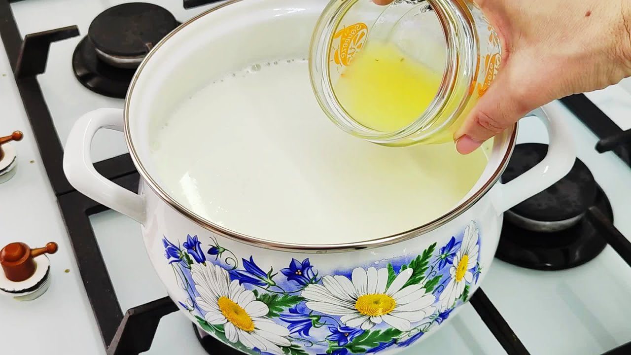 Рецепт домашнього кисломолочного сиру