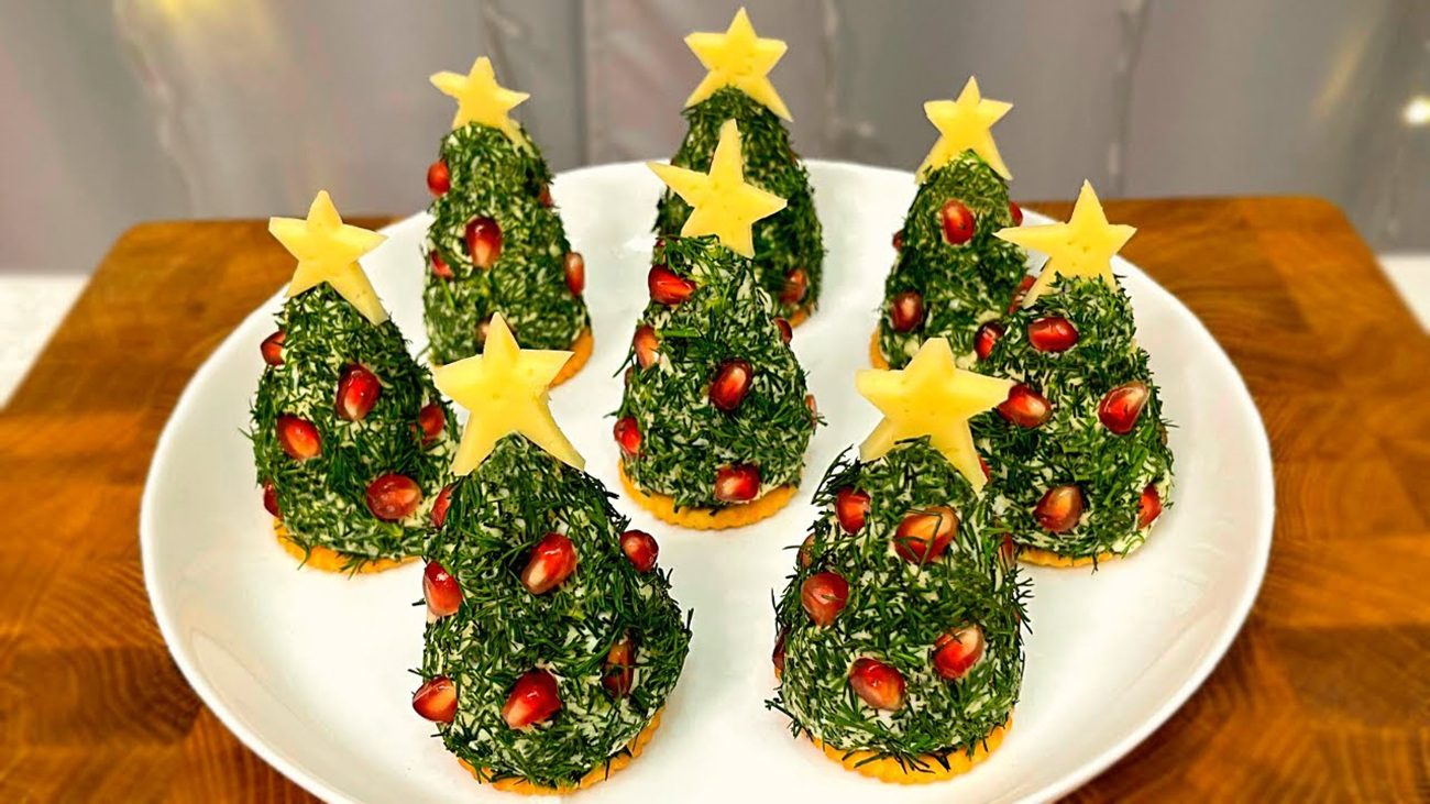 Рецепт ефектної новорічної закуски Смарагдова ялинка