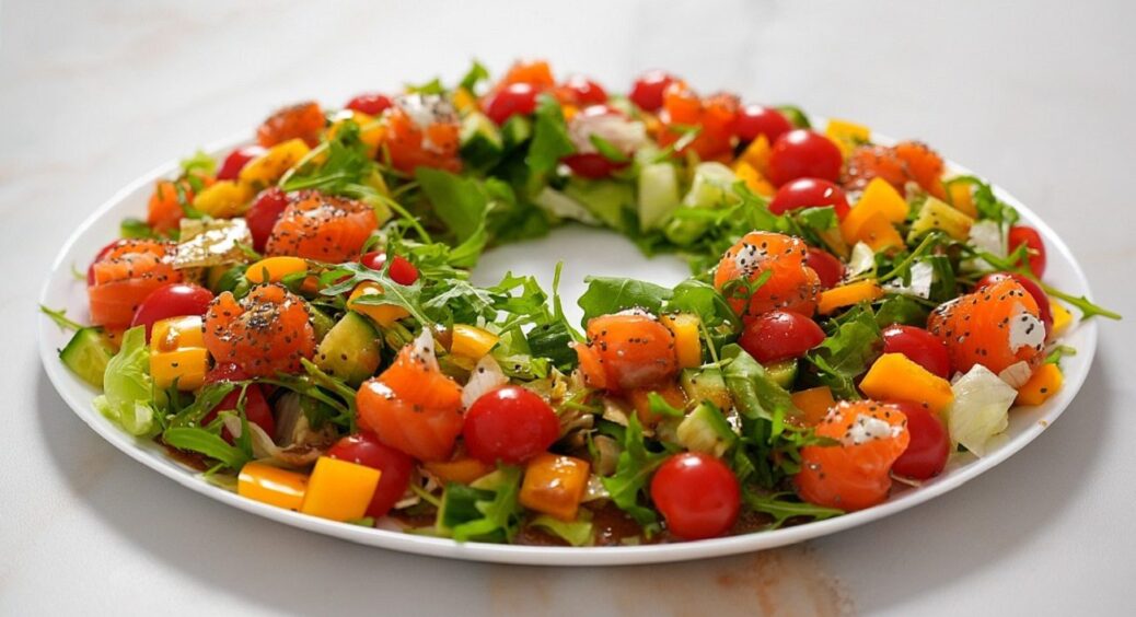 Без майонезу та “варки”: супер салат з маринованою цибулею та медово-гірчичною заправкою 