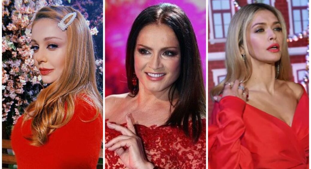 Рік Червоного Вогняного Коня 2026: Кароль, Ротару і Брежнєва засліпили всіх червоними сукнями 