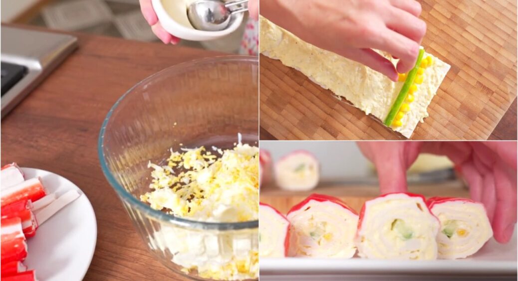 Забудьте про Крабовий салат, коли є ЦЯ новорічна закуска з крабових паличок – подача просто ВАУ 