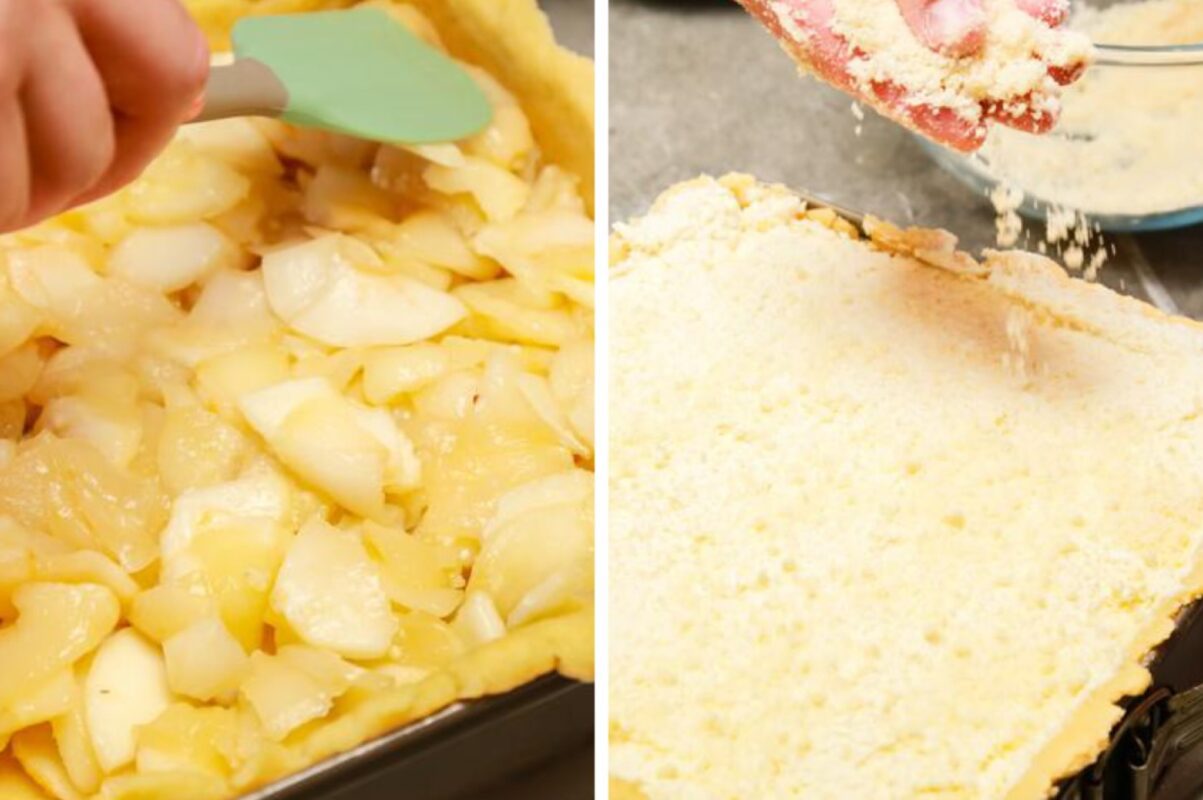 Кулінари поділились рецептом сирника з яблуками на новорічні свята